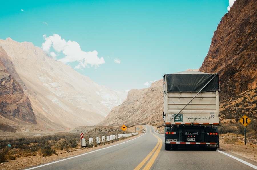 Camión Pesado en Ruta